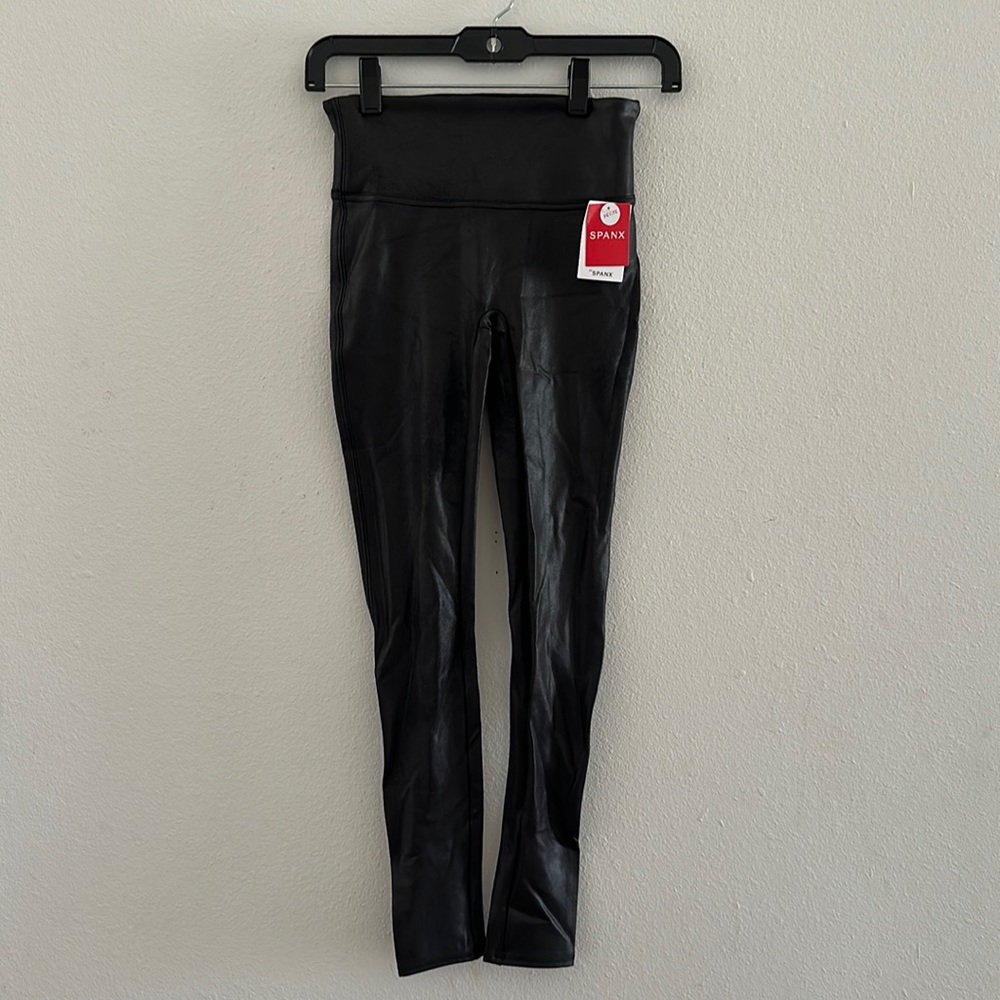 Faux Leather Leggings by Spanx